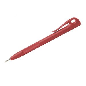 Caneta Vermelha Stick Elephant (Pack 50) – Tinta (Vermelho) – Estilo (Com Clip)