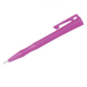 Caneta detetável HD – Cor (Rosa) – Cor Tinta (Azul), LY, Pack 50