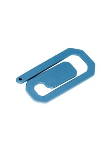 Large Detectable Paper Clip 80x40mm Blue (Pack 30)