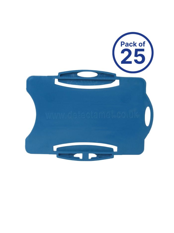 Porta-cartões de acesso detectáveis por metal pack 25 unidades