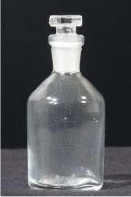 Frasco para reagentes, boca estreita, vidro âmbar, 1000 ml