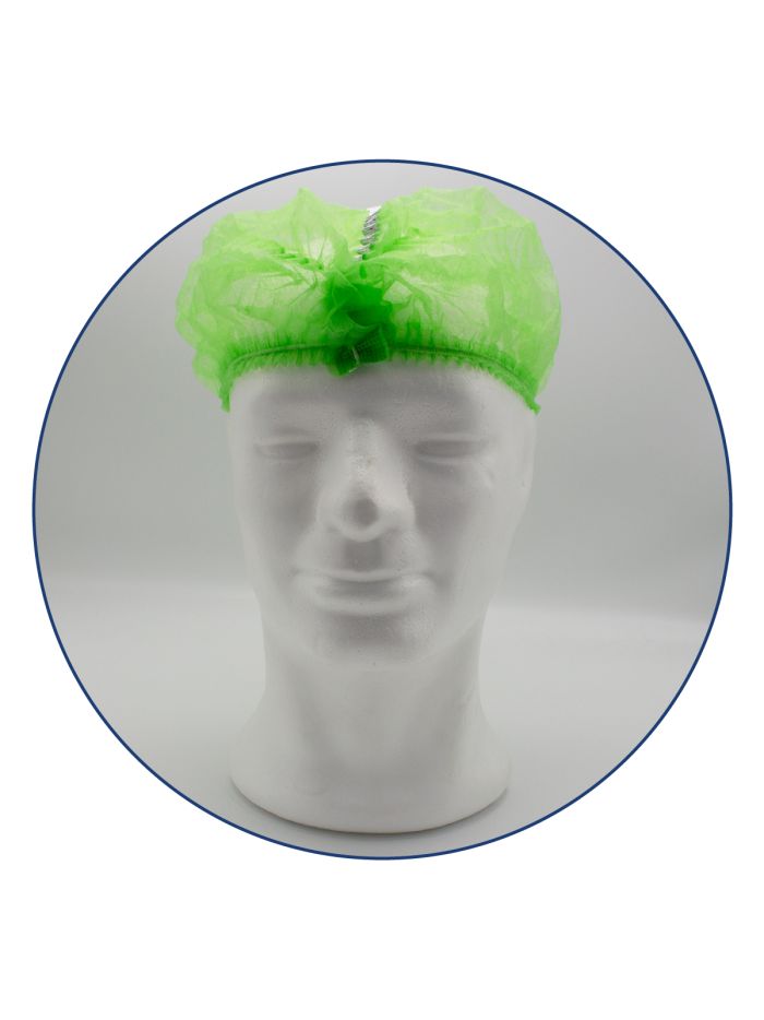 Hair Nets (Non Detectable) Green (Pack 1000)