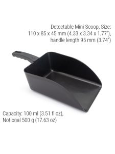 Scoop Mini 500g Black Standard (Pack 5)