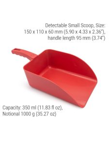 Scoop Small 350g Red (Pack 5)