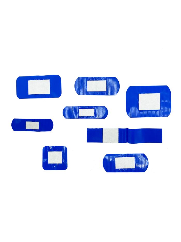 Pensos Detetáveis 25mm x 72mm, Pack 100 (Metal)