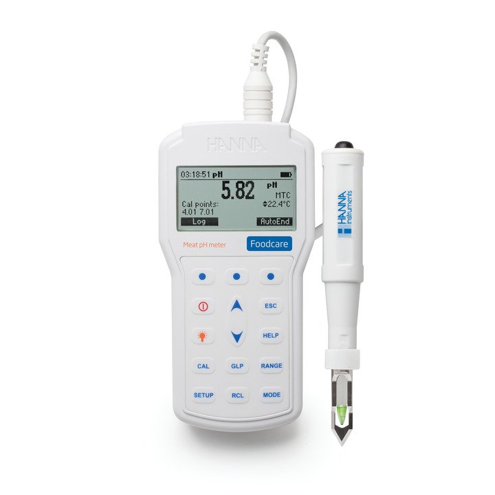 Medidor de pH profissional para carne