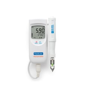 Medidor de pH/temperatura para carnes