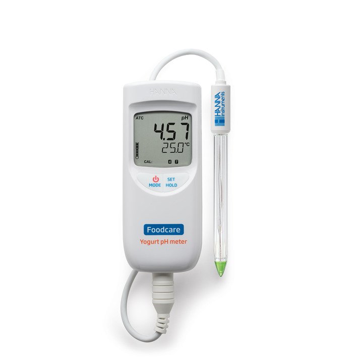 Medidor de pH/temperatura Foodcare para iogurte